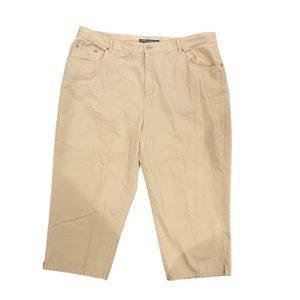 Tan short Ralph Lauren Capris Size 18W